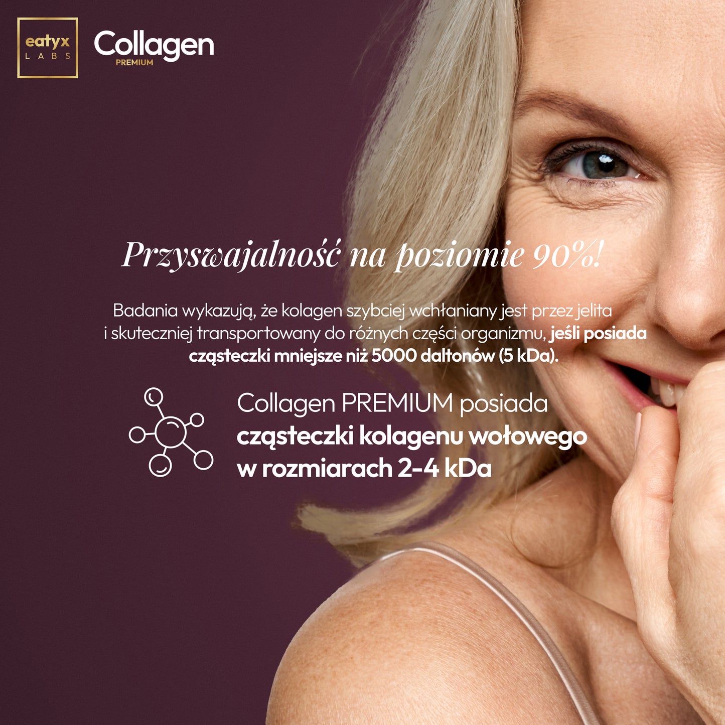 eatyx LABS Collagen Premium 200000 mg 30-dniowa kuracja