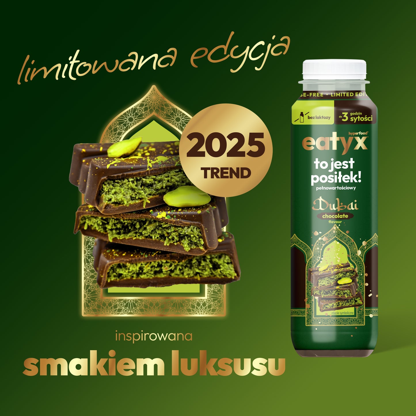 Dubajska czekolada 300 ml - bez laktozy