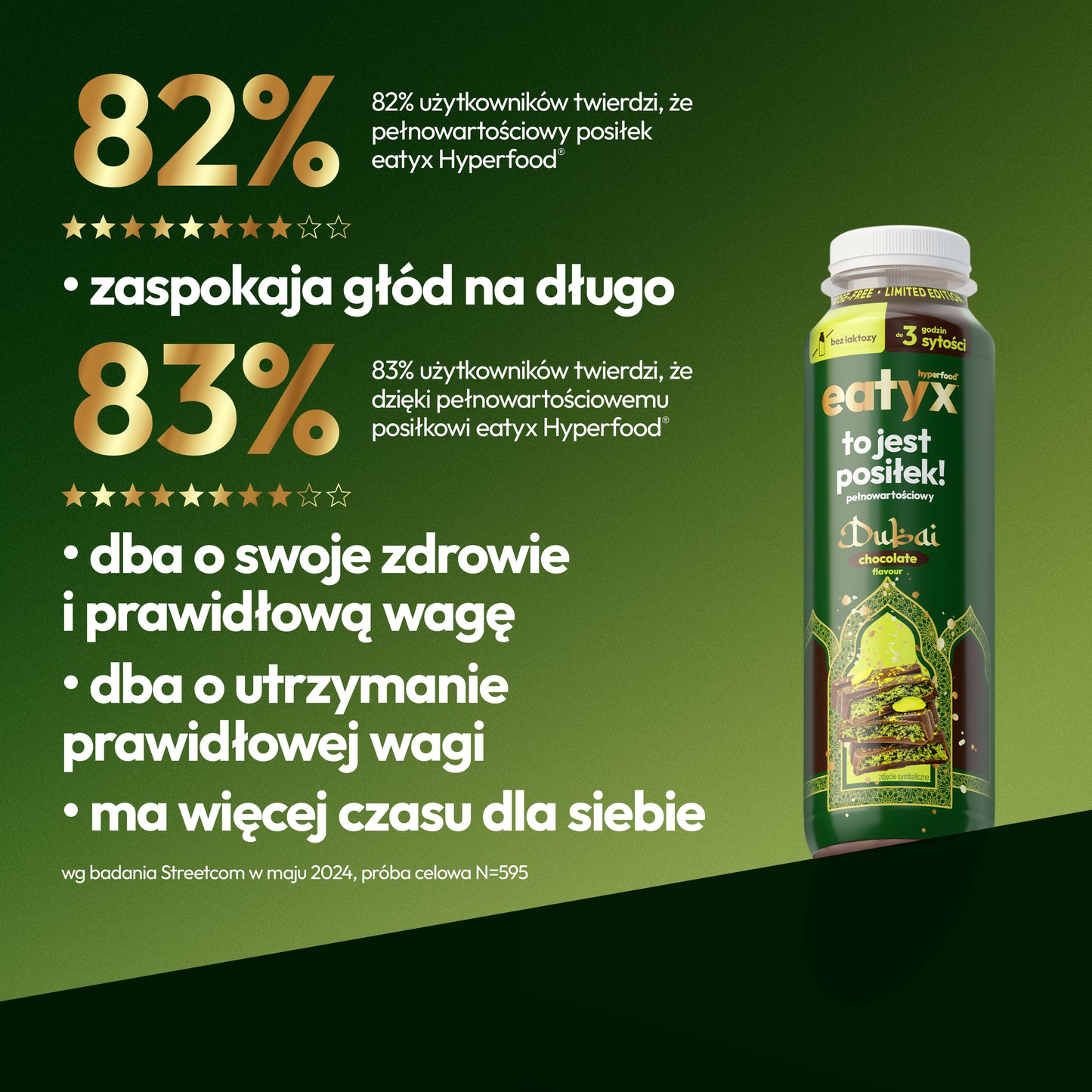 Dubajska czekolada 300 ml - bez laktozy