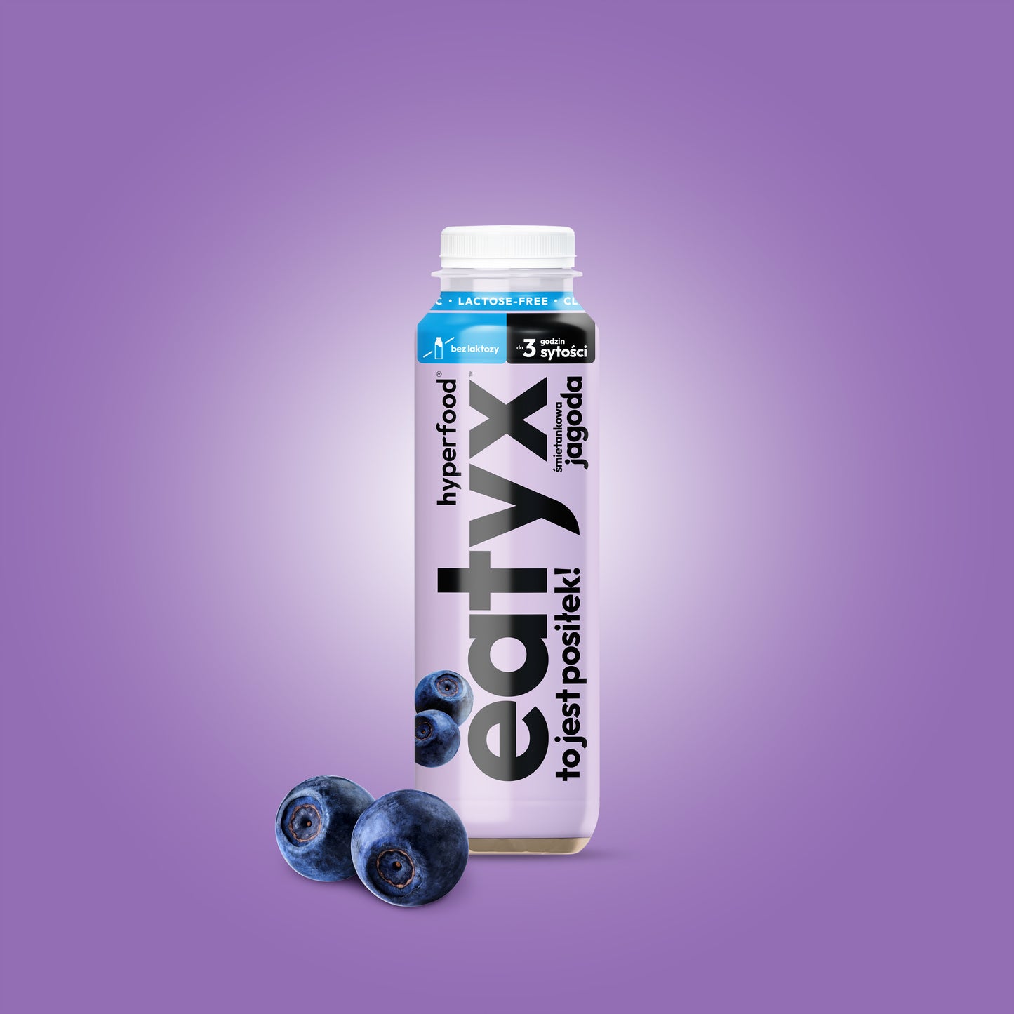 Śmietankowa jagoda 300 ml - bez laktozy