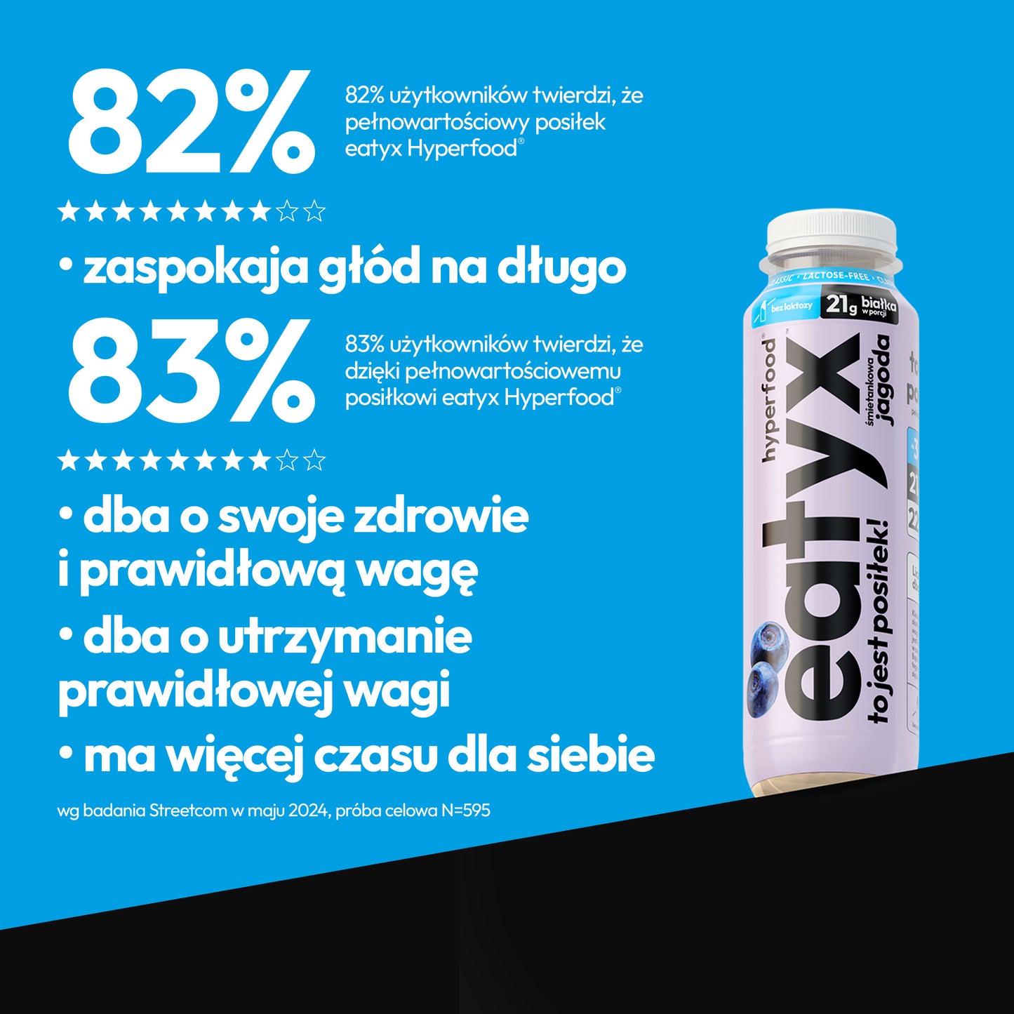 Śmietankowa jagoda 300 ml - bez laktozy