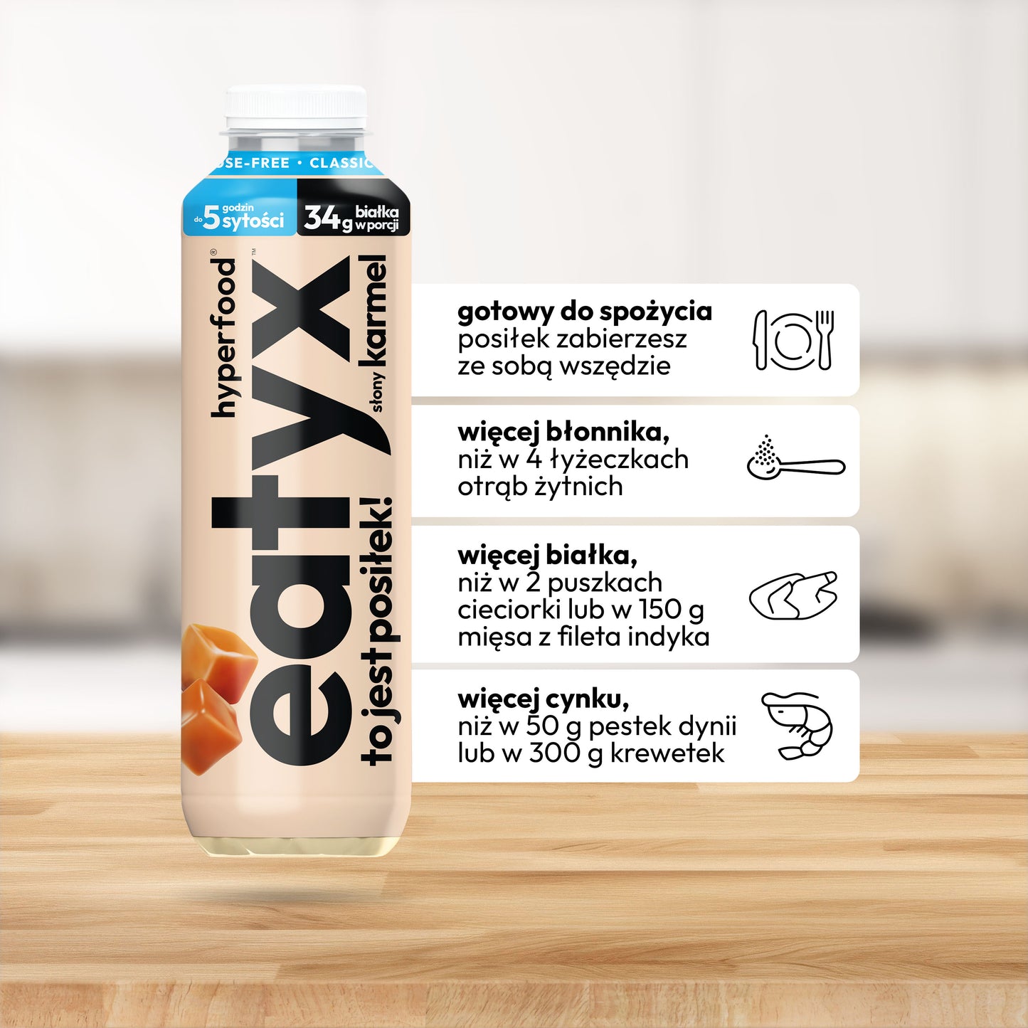 Słony karmel 500 ml - bez laktozy