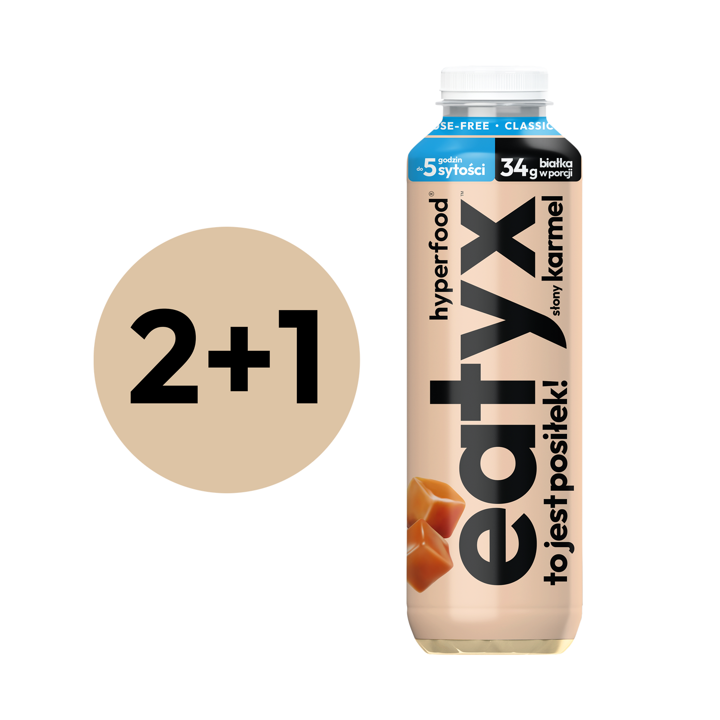 Słony karmel 500 ml - bez laktozy 2+1 GRATIS