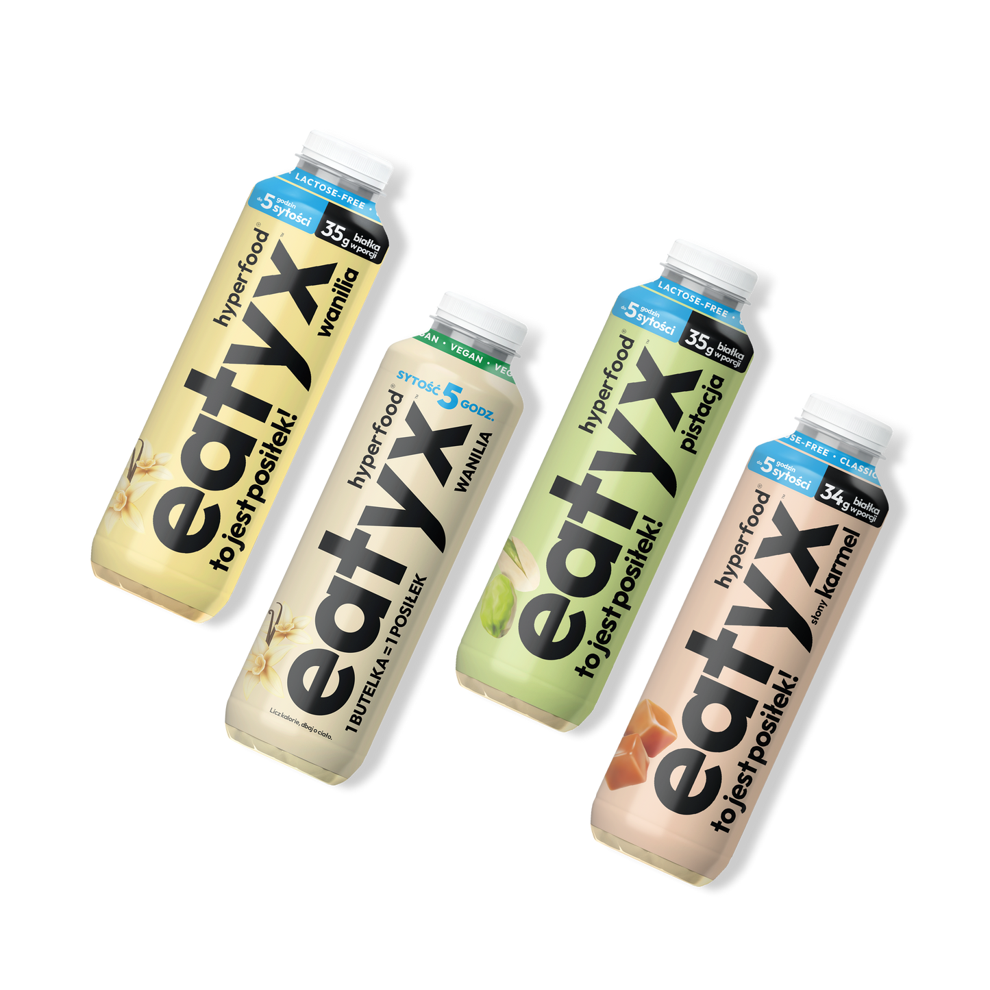 Zestaw wysokobiałkowych posiłków w płynie 500 ml