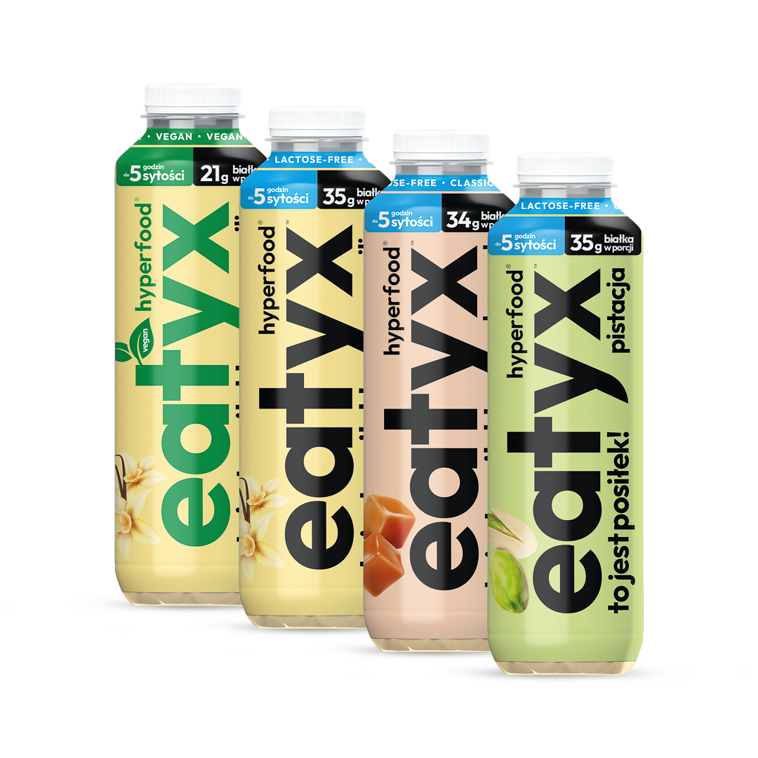 Zestaw wysokobiałkowych posiłków w płynie 500 ml