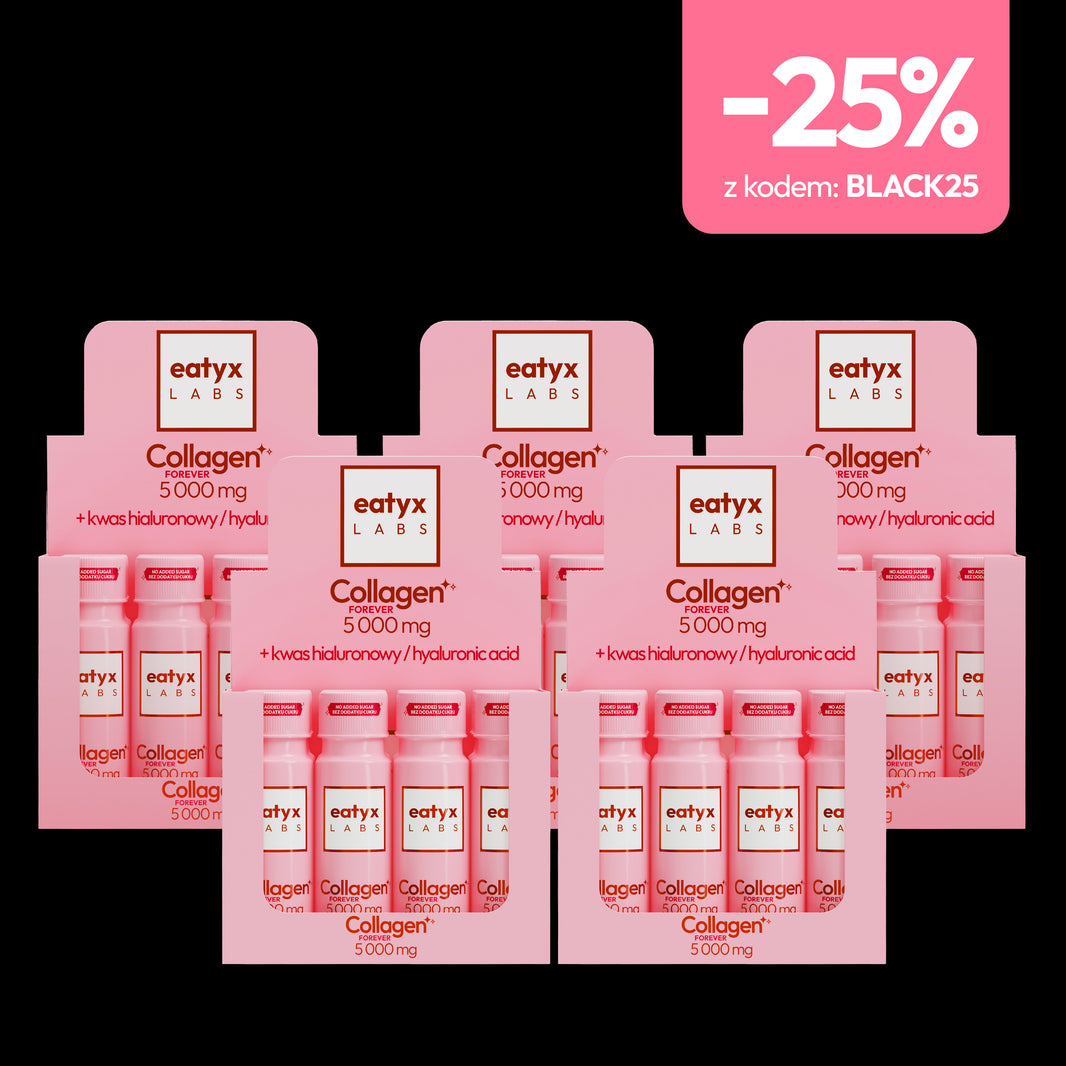 2 miesięczny rytuał piękna eatyx LABS Collagen Forever 5 000 mg