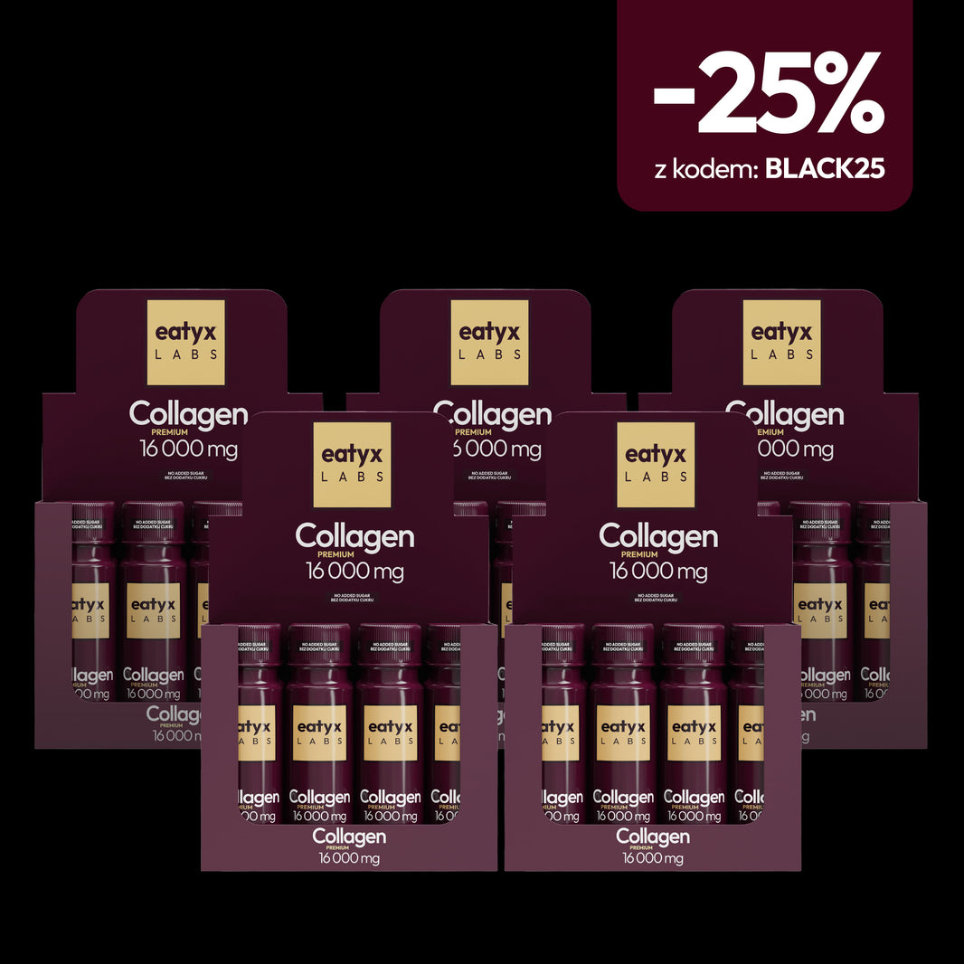 2 miesięczny rytuał piękna eatyx LABS Collagen Premium 16 000 mg