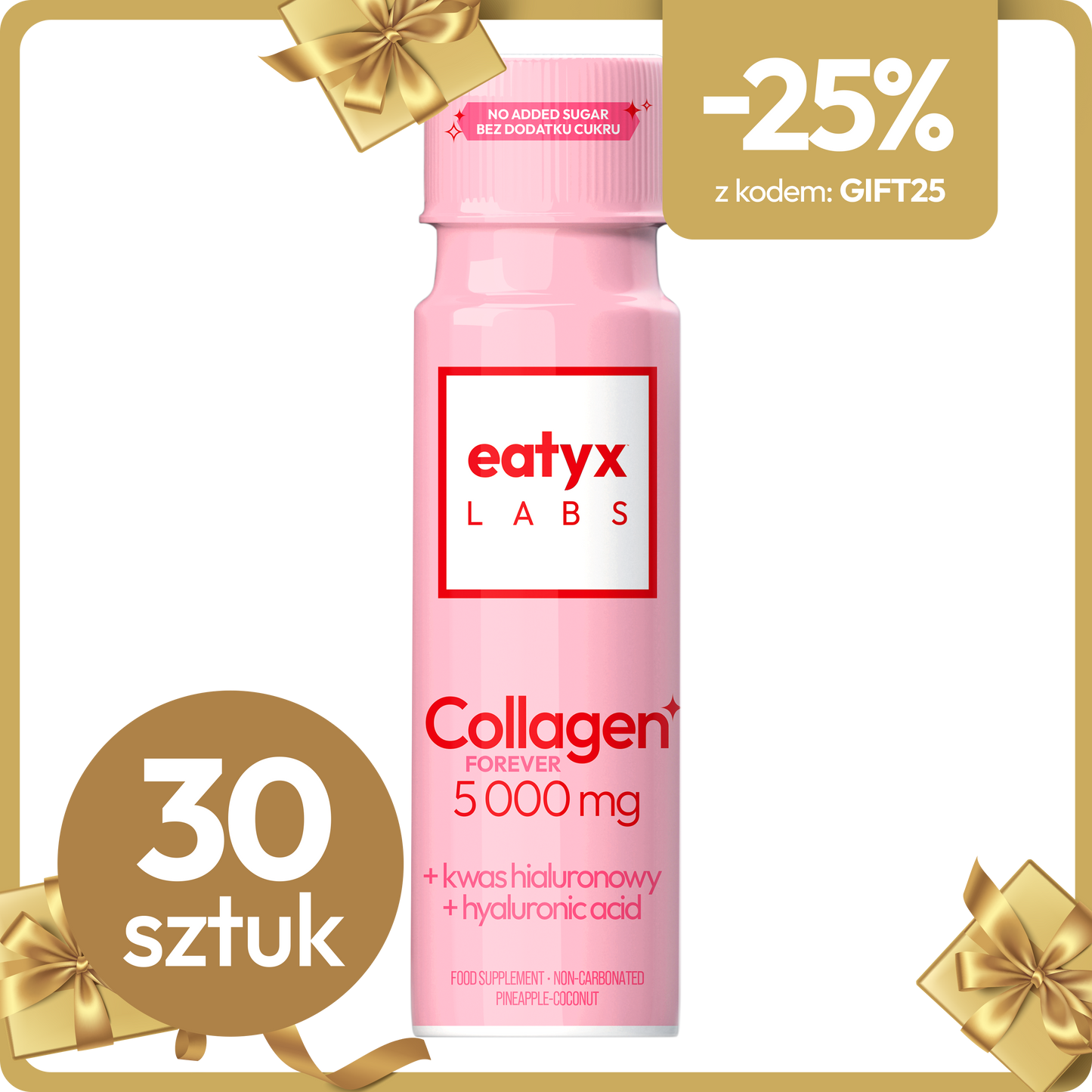 Miesięczny rytuał piękna z eatyx LABS Collagen Forever 5000 mg