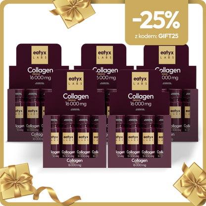 2 miesięczny rytuał piękna eatyx LABS Collagen Premium 16 000 mg