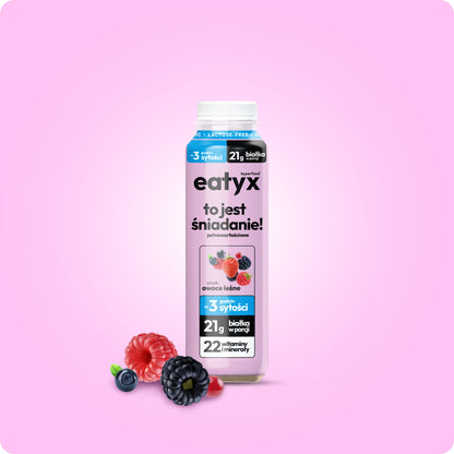 Śniadanie Owoce leśne 300 ml - bez laktozy