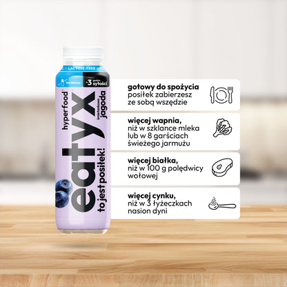 Śmietankowa jagoda 300 ml - bez laktozy