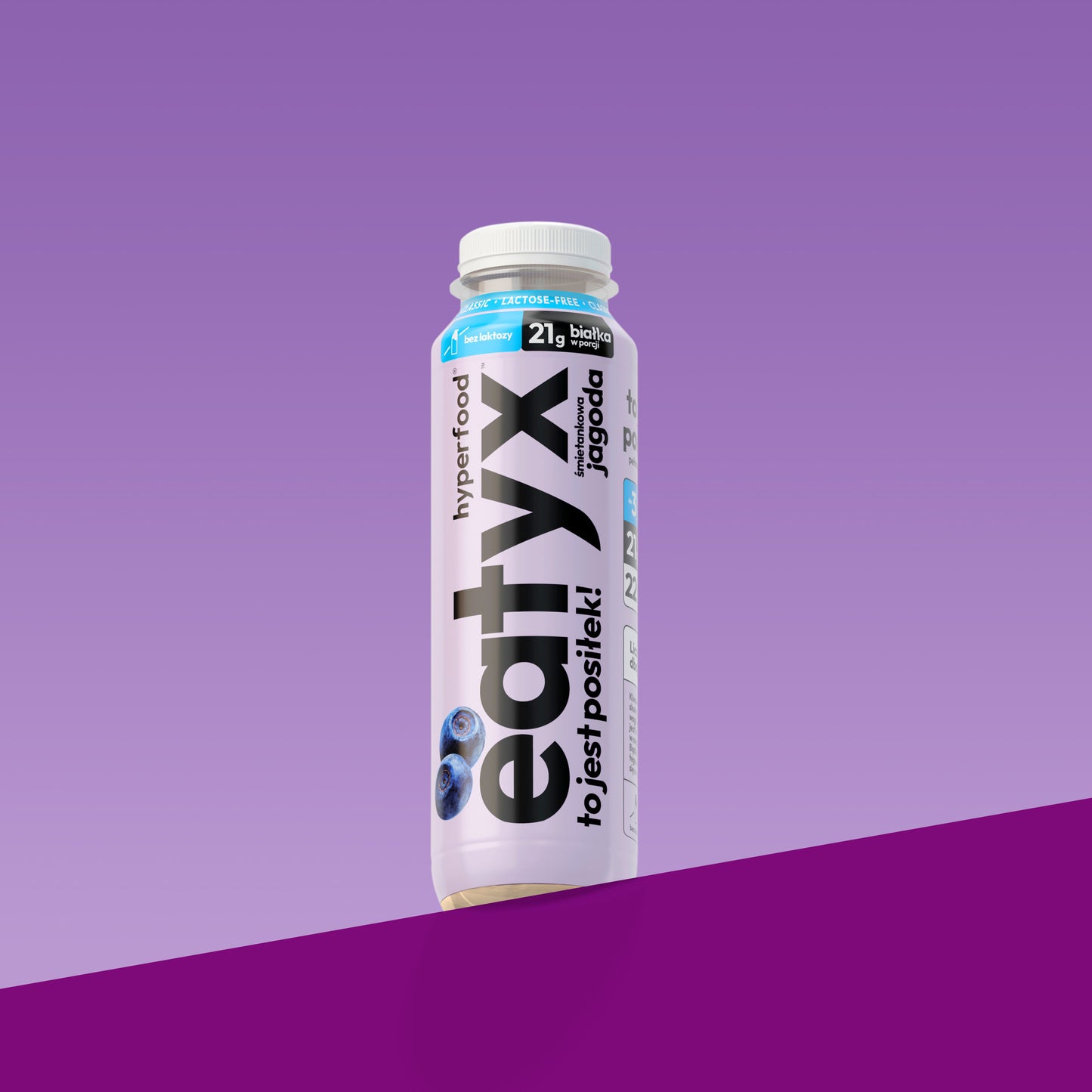 Śmietankowa jagoda 300 ml - bez laktozy