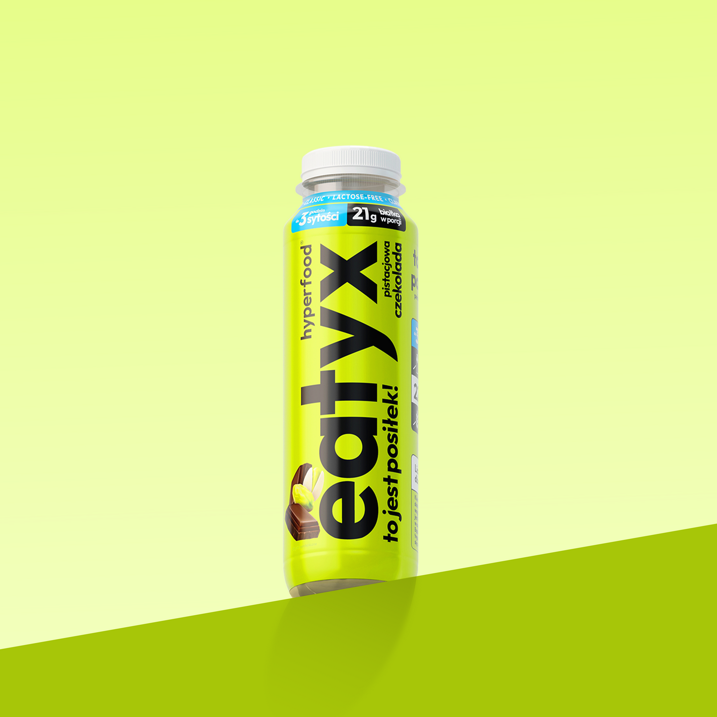 Pistacjowa czekolada 300 ml - bez laktozy
