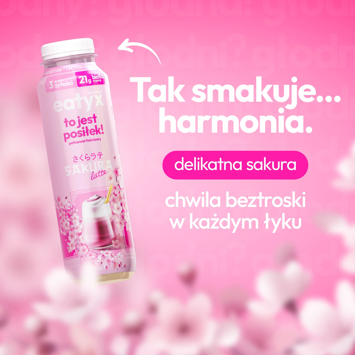 Sakura Latte 300 ml - bez laktozy