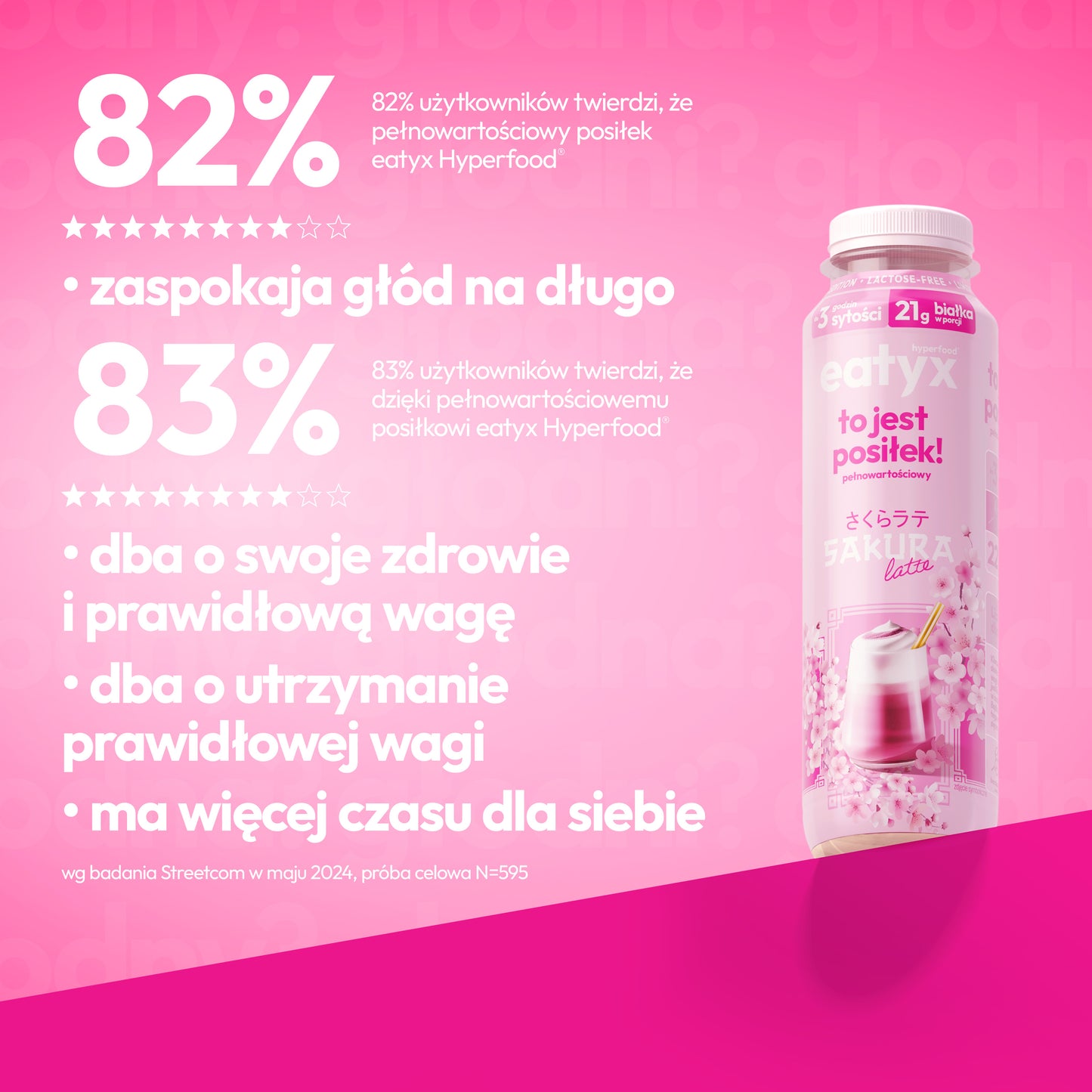 Sakura Latte 300 ml - bez laktozy