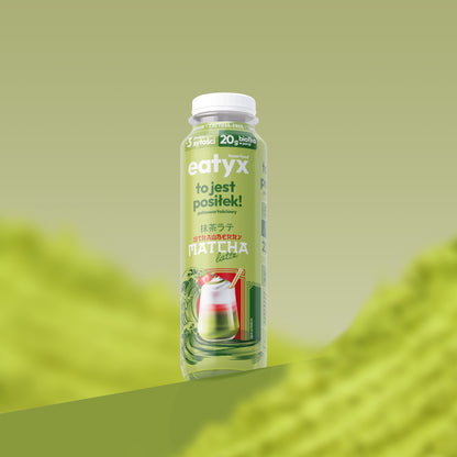 Strawberry Matcha Latte 300 ml - bez laktozy