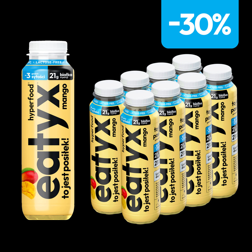 Zestaw 8 posiłków w płynie 300 ml o smaku mango