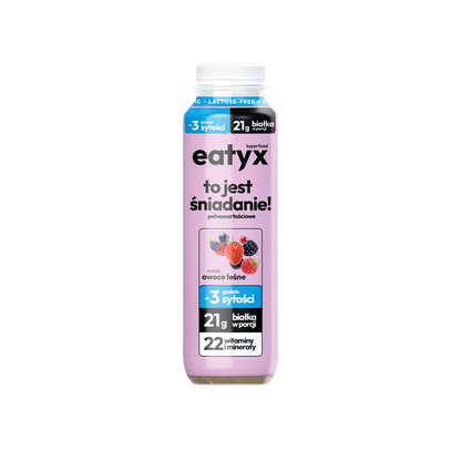 Śniadanie Owoce leśne 300 ml - bez laktozy