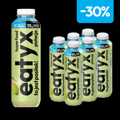 Zestaw 6 posiłków w płynie 500 ml o smaku pistacji