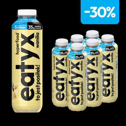 Zestaw 6 posiłków w płynie 500 ml o smaku wanilii