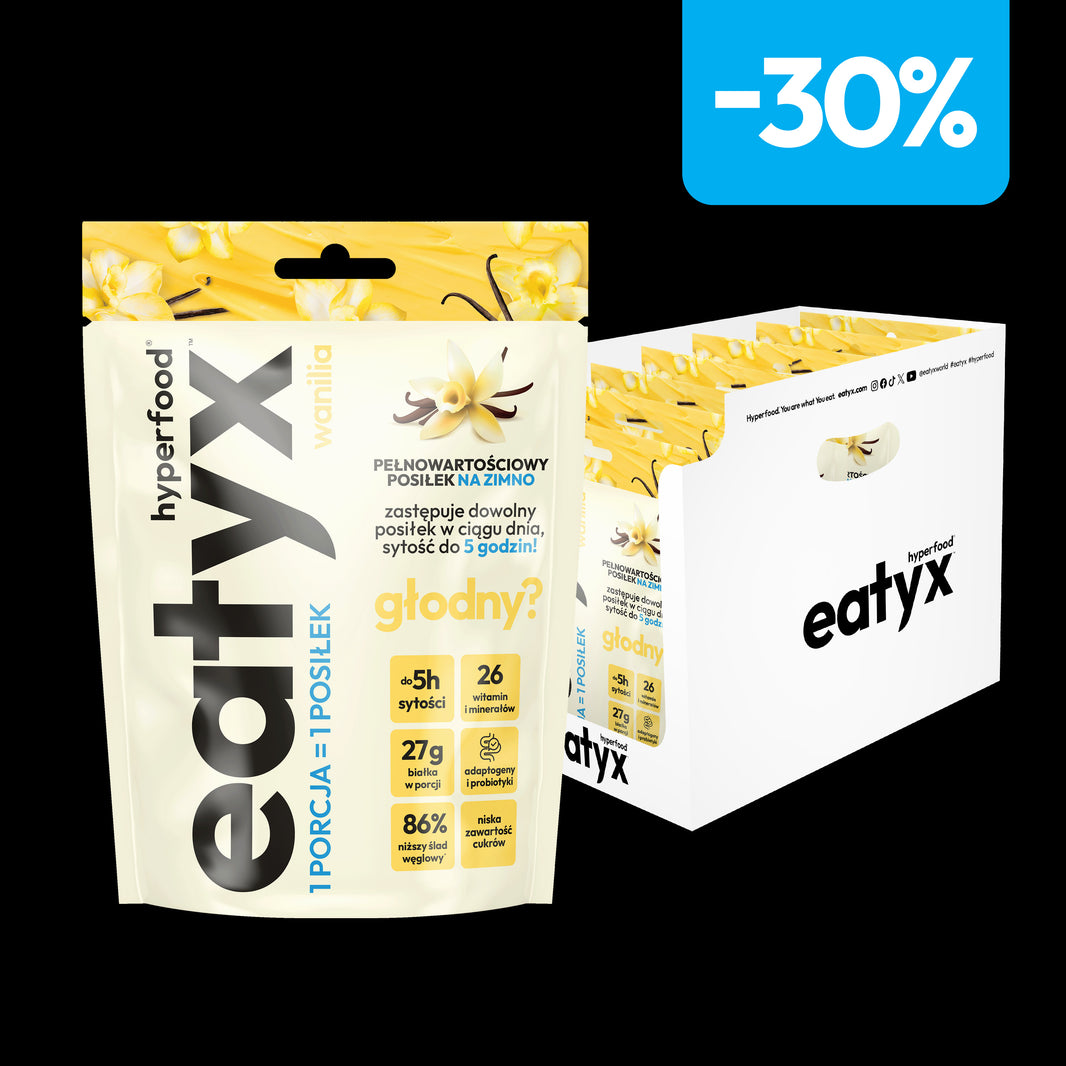 Zestaw 7 posiłków w proszku na zimno o smaku waniliowym