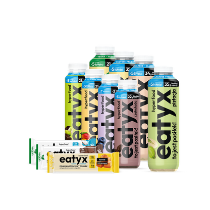 Wysokobiałkowy zestaw posiłków na start – duży