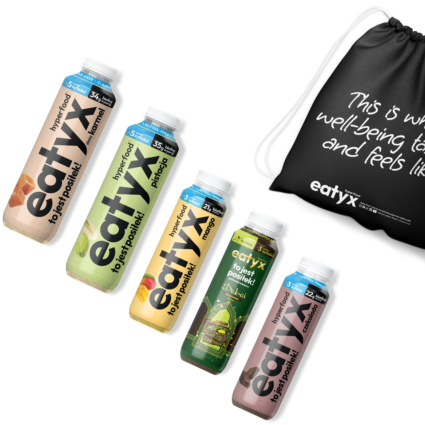 Wysokobiałkowy zestaw posiłków z niskim IG