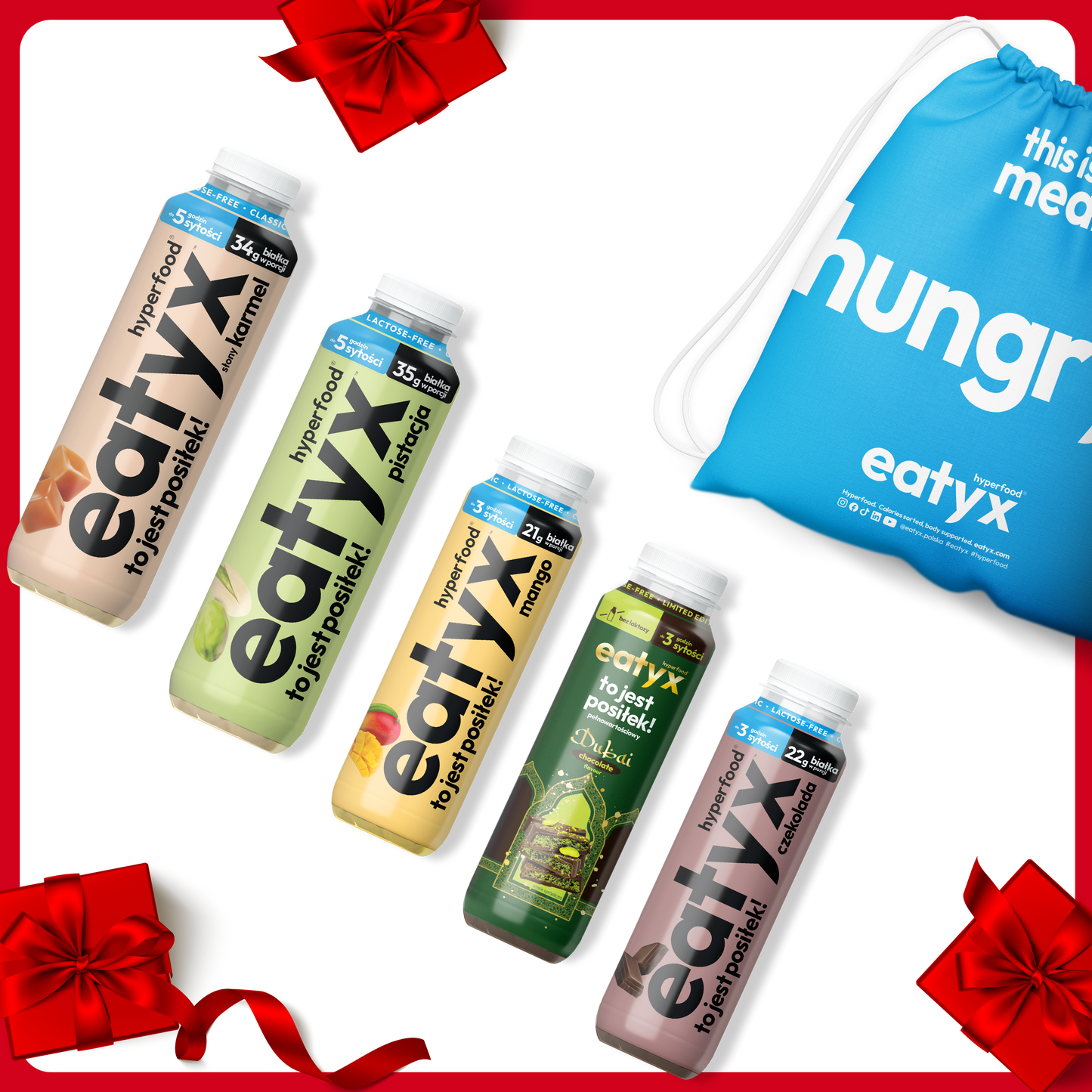 Wysokobiałkowy zestaw posiłków z niskim IG