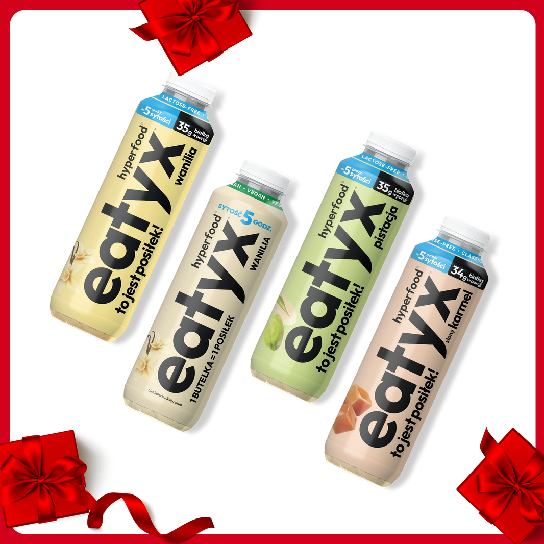 Zestaw wysokobiałkowych posiłków w płynie 500 ml