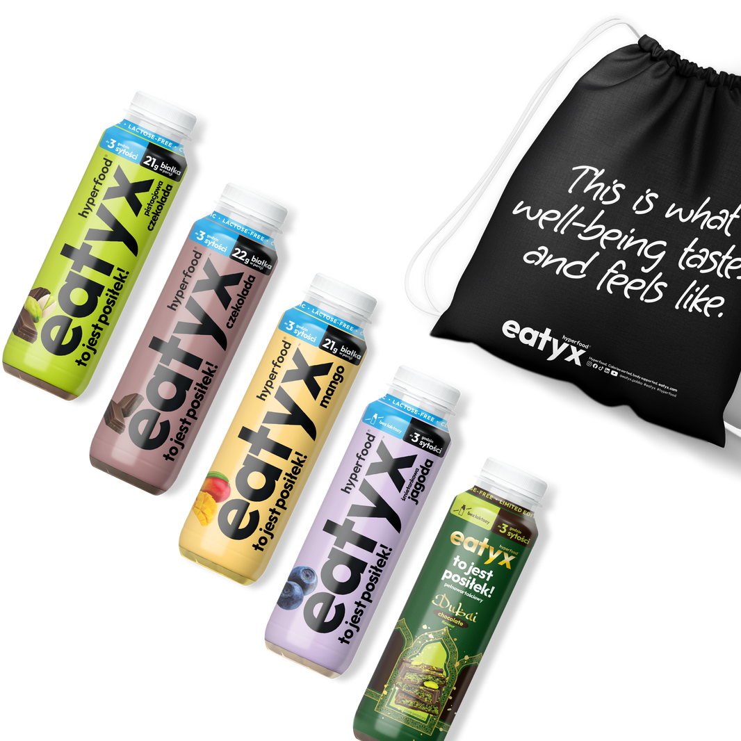 Zestaw wysokobiałkowych posiłków w płynie 300 ml