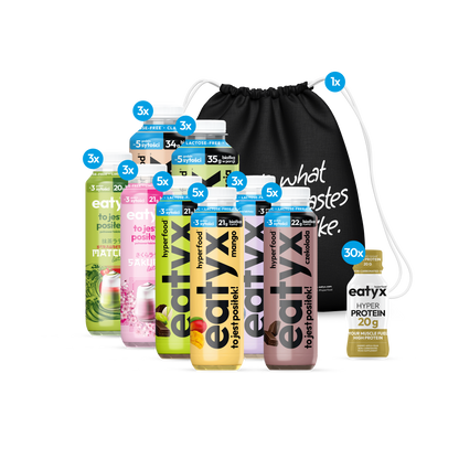 Wysokobiałkowy zestaw posiłków eatyx DOUBLE PROTEIN