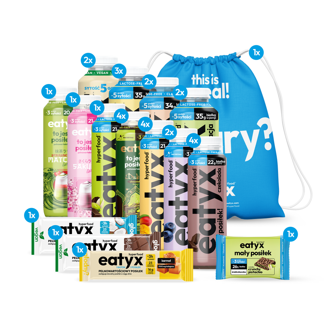 Wysokobiałkowy zestaw na 30-dniowe wyzwanie