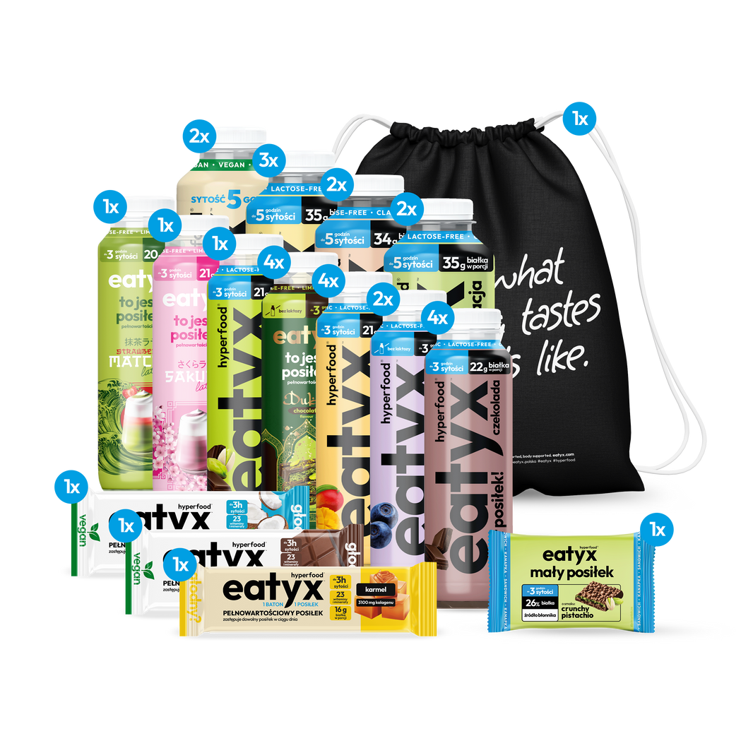 Wysokobiałkowy zestaw na 30-dniowe wyzwanie