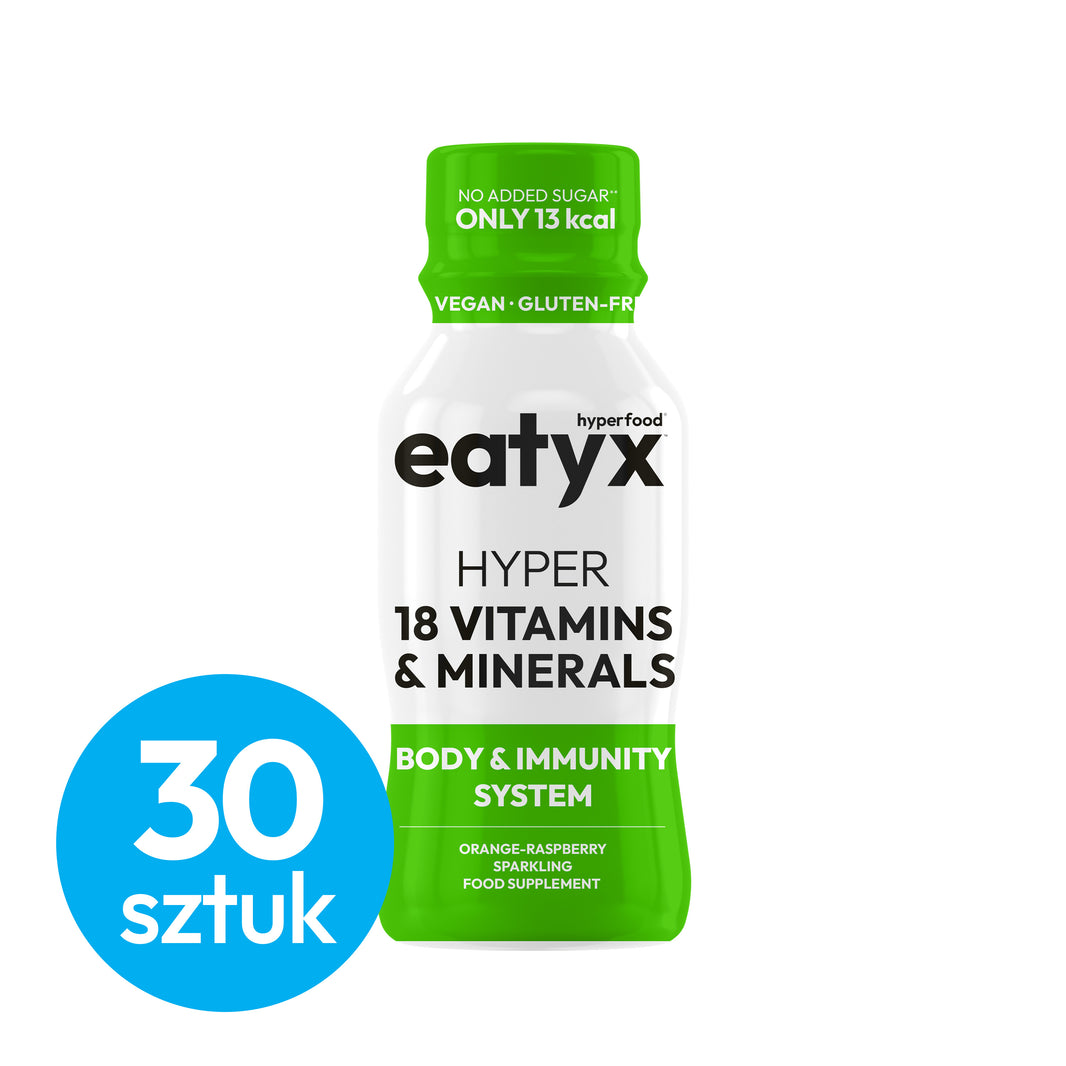 Miesięczne wsparcie zdrowia i odporności eatyx (18 witamin i minerałów), 30 szt.