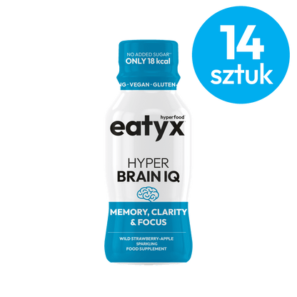 Zestaw wsparcia koncentracji eatyx Hyper Brain IQ, 14 szt.