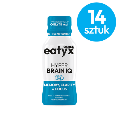 ZESTAW WSPARCIA KONCENTRACJI eatyx HYPER BRAIN IQ, 14 szt.