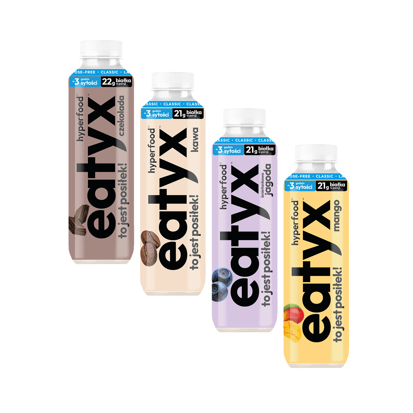 ZESTAW PEŁNOWARTOŚCIOWYCH POSIŁKÓW W PŁYNIE eatyx 300 ml