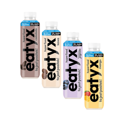 ZESTAW PEŁNOWARTOŚCIOWYCH POSIŁKÓW W PŁYNIE eatyx 300 ml