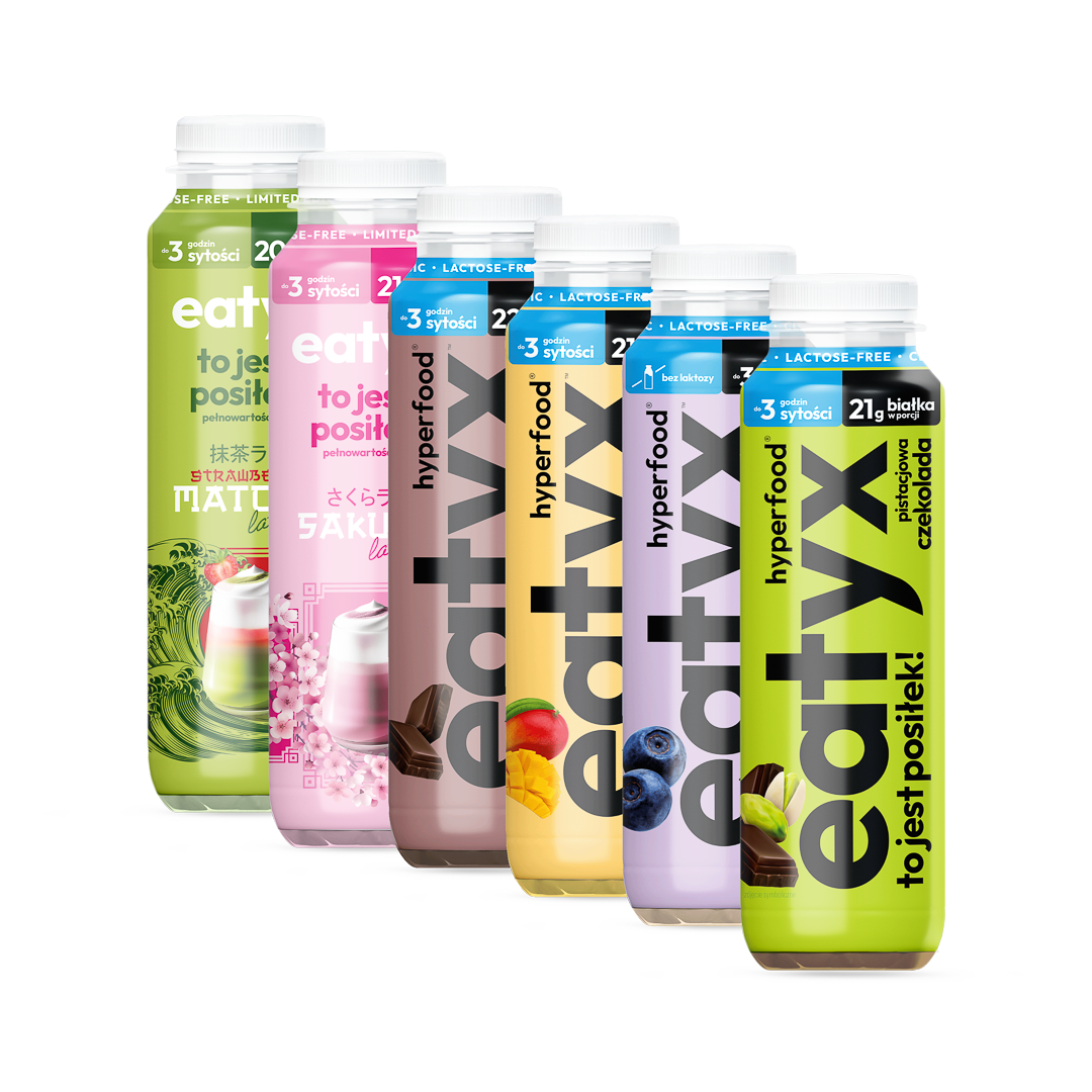 Zestaw wysokobiałkowych posiłków w płynie 300 ml