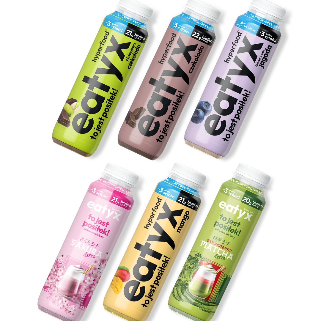 Zestaw wysokobiałkowych posiłków w płynie 300 ml
