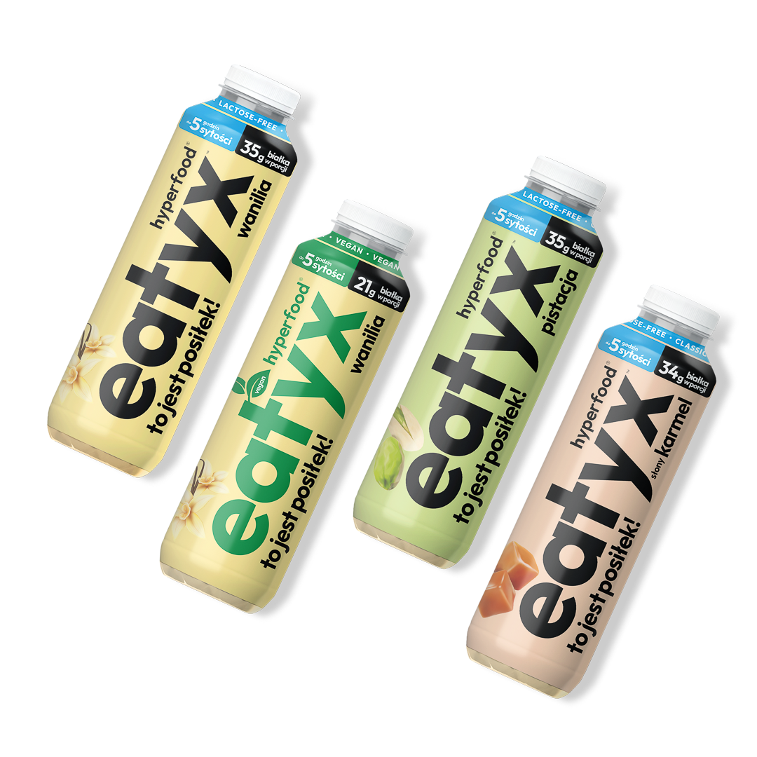 Zestaw wysokobiałkowych posiłków w płynie 500 ml