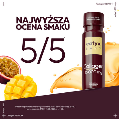 Miesięczny rytuał piękna z eatyx LABS Collagen Premium 16000 mg 30x80 ml