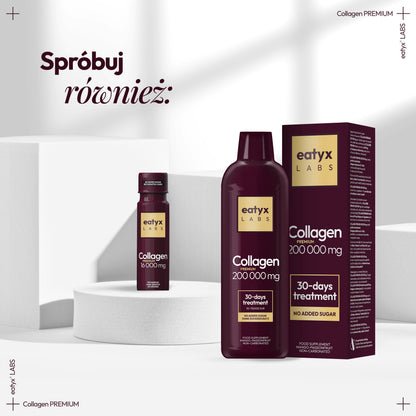 Miesięczny rytuał piękna z eatyx LABS Collagen Premium 16000 mg 30x80 ml