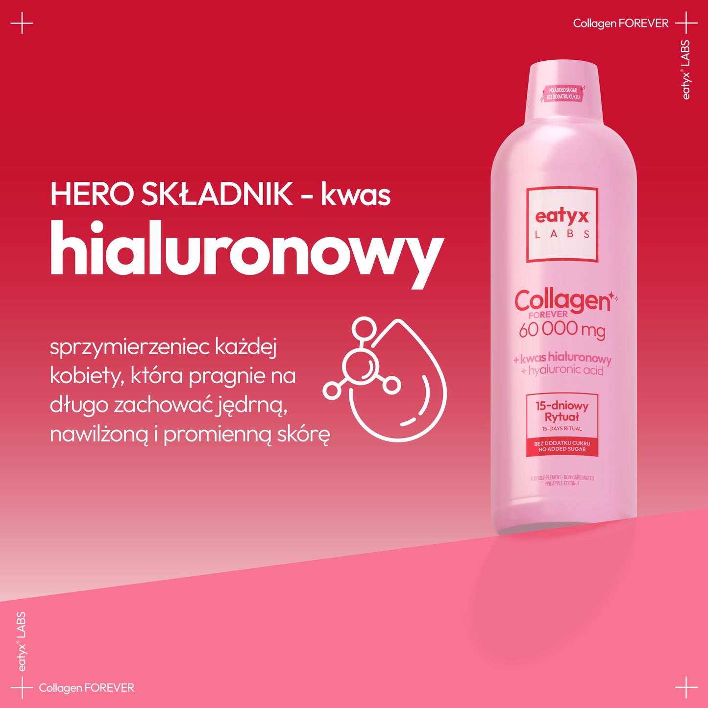 eatyx LABS Collagen Forever 60000 mg 15-dniowy rytuał