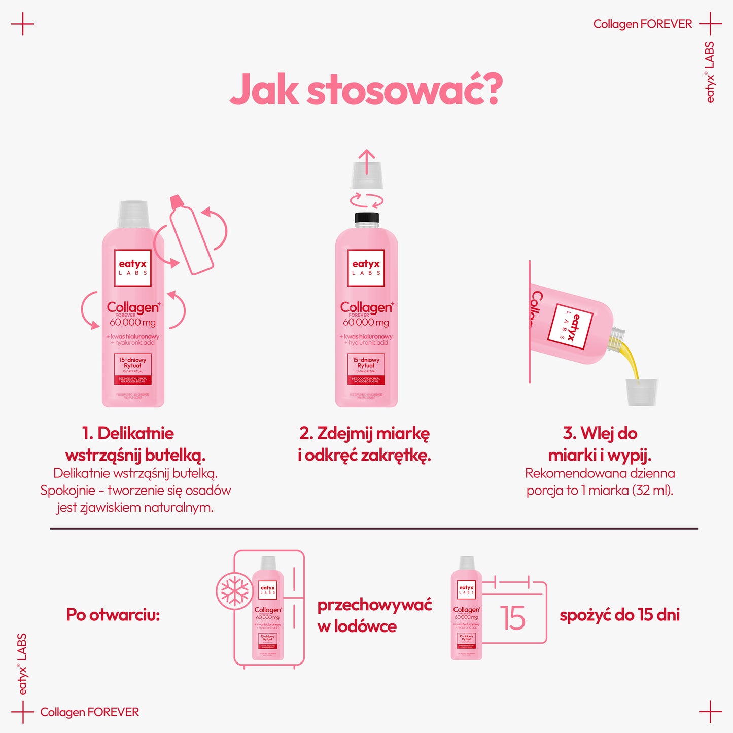 eatyx LABS Collagen Forever 60000 mg 15-dniowy rytuał