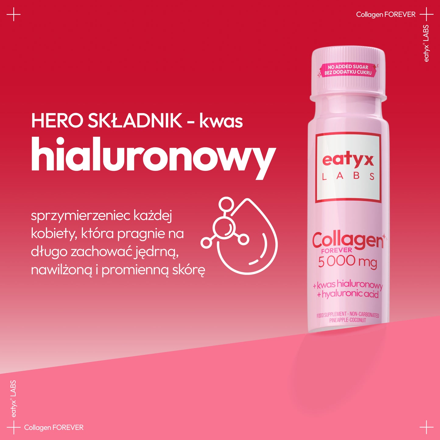 Miesięczny rytuał piękna z eatyx LABS Collagen Forever 5000 mg