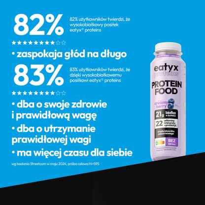 Śmietankowa jagoda 300 ml - bez laktozy