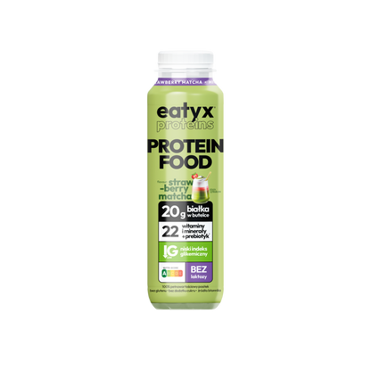 Strawberry Matcha Latte 300 ml - bez laktozy
