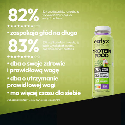Strawberry Matcha Latte 300 ml - bez laktozy